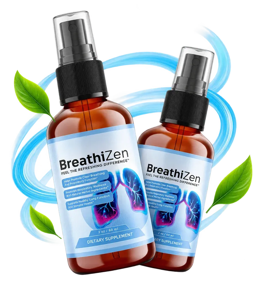 BreathiZen respiratory support spray
